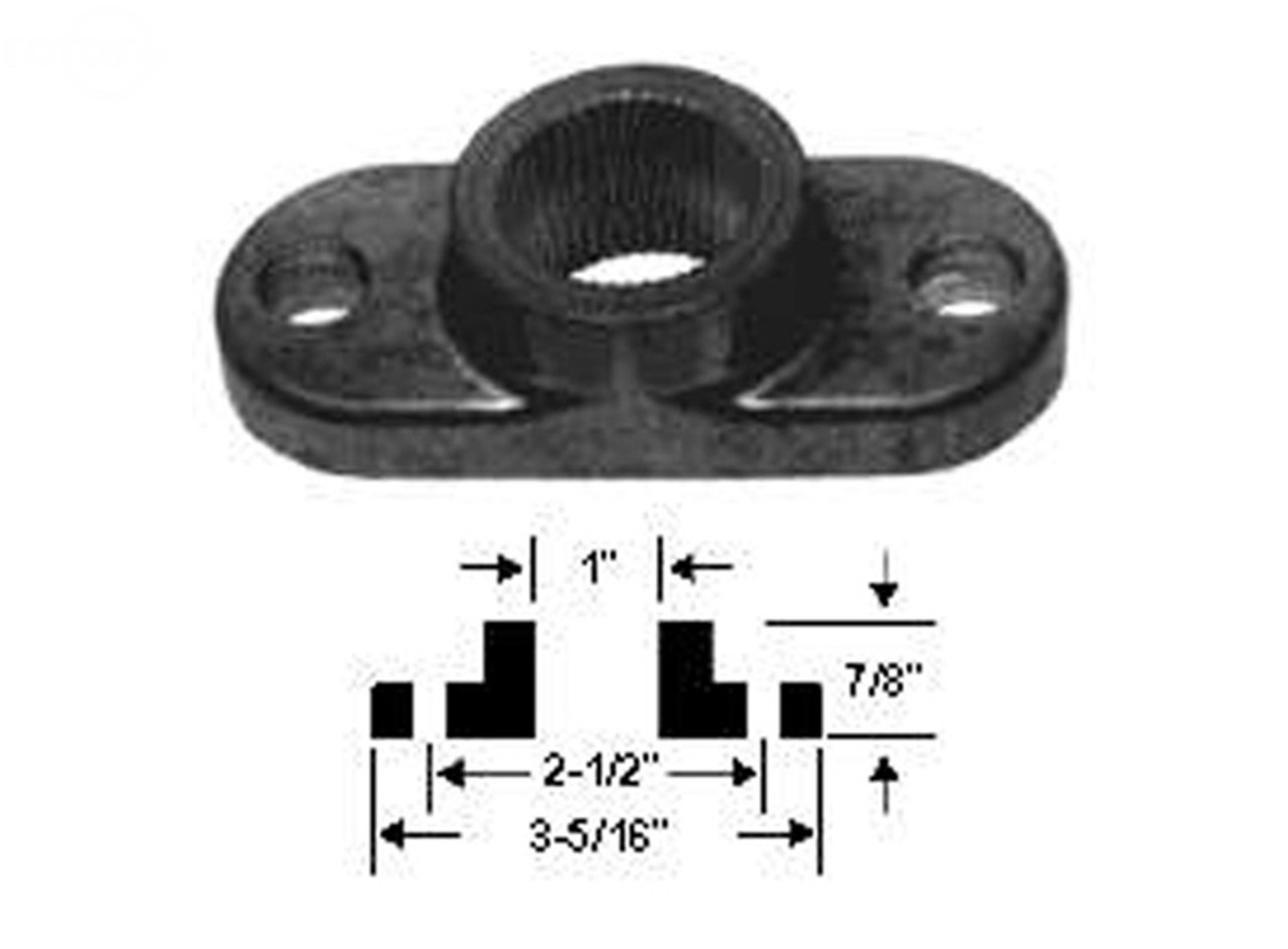 Blade Adaptor Splined 1" (Hub Only)-MTD