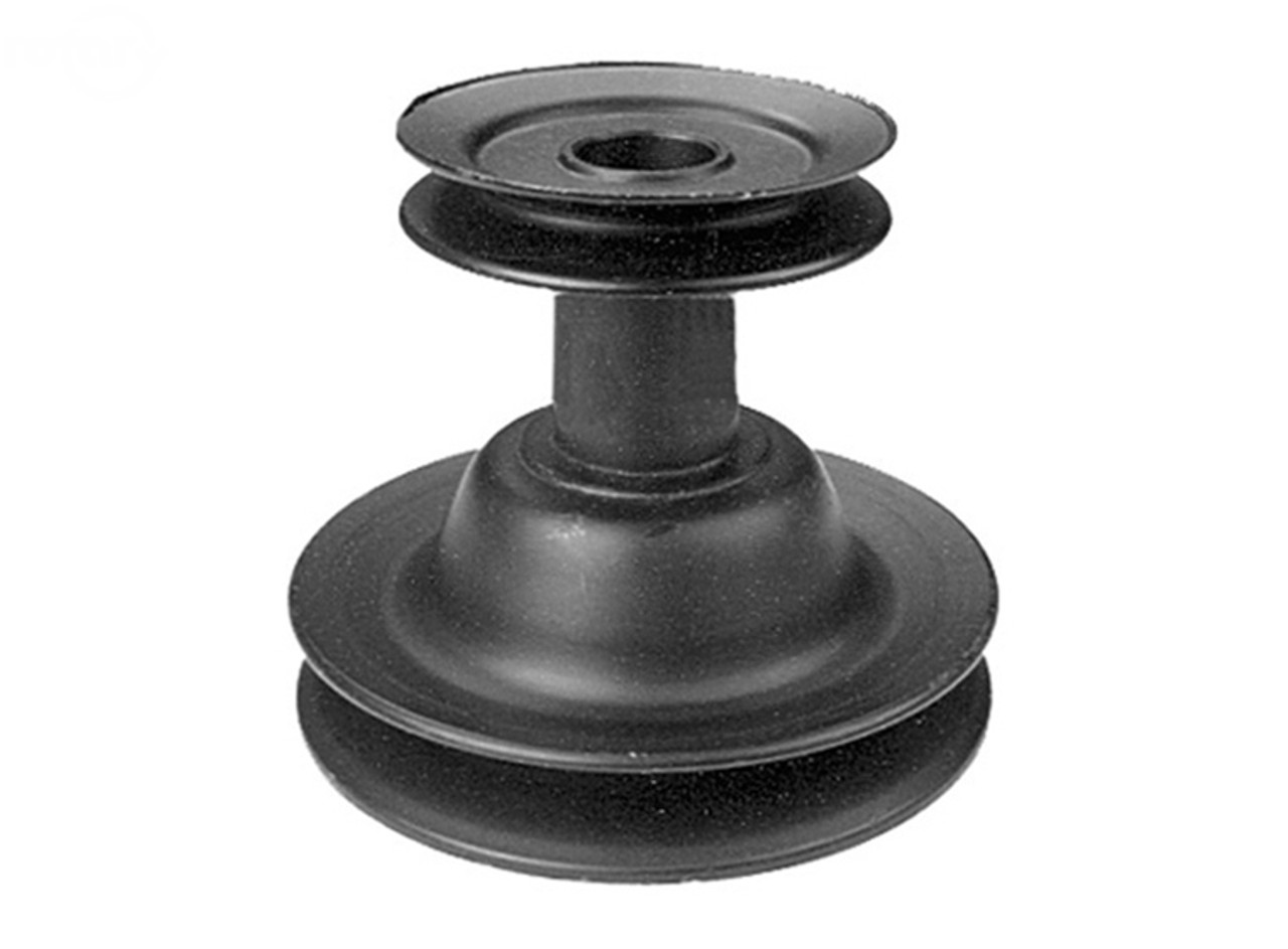 Pulley Double Engine 1" X3-1/2" Top-5-1/2"Bottom Mtd