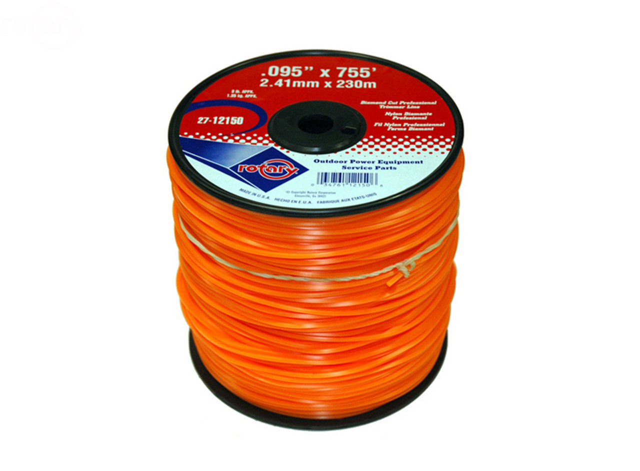 Trimmer Line .095 3 Lb. Spool Diamond