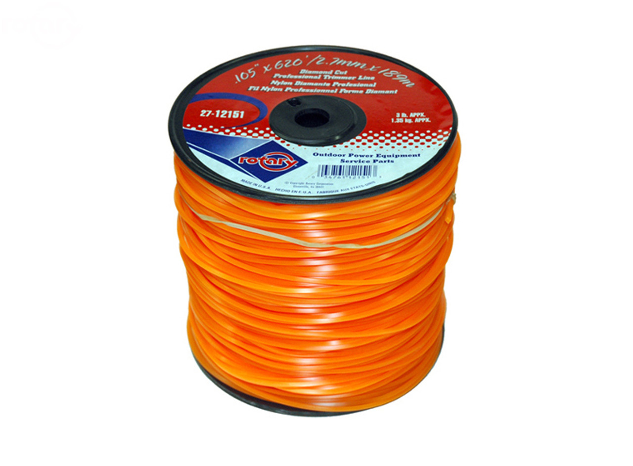 Trimmer Line .105 3 Lb. Spool Diamond