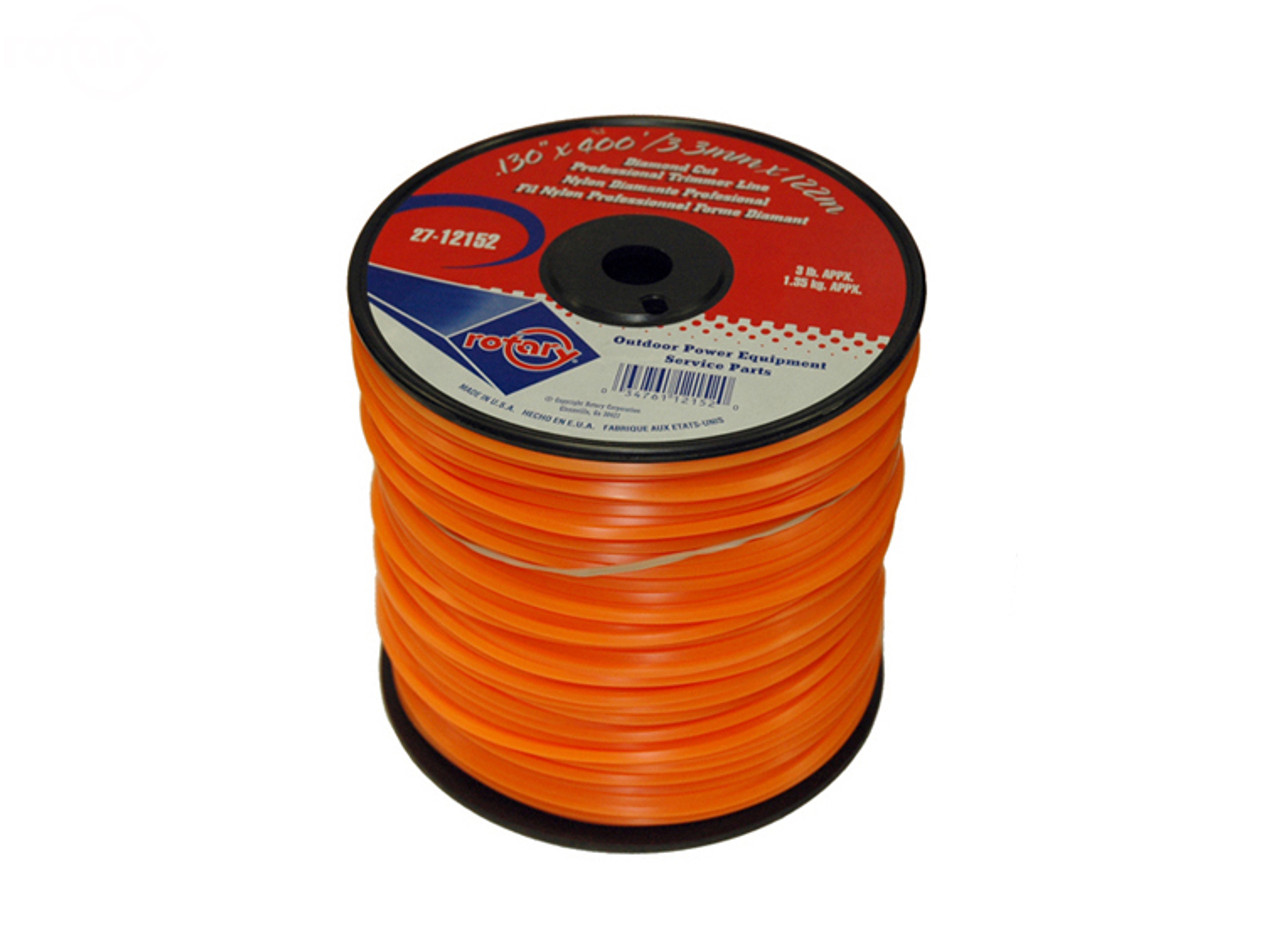 Trimmer Line .130 3 Lb. Spool Diamond