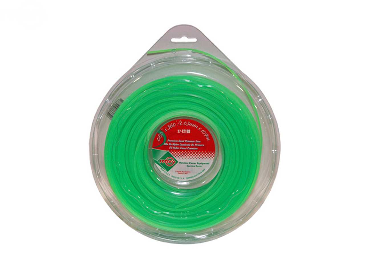 Trimmer Line .080 360' Lge Donut Quad Green