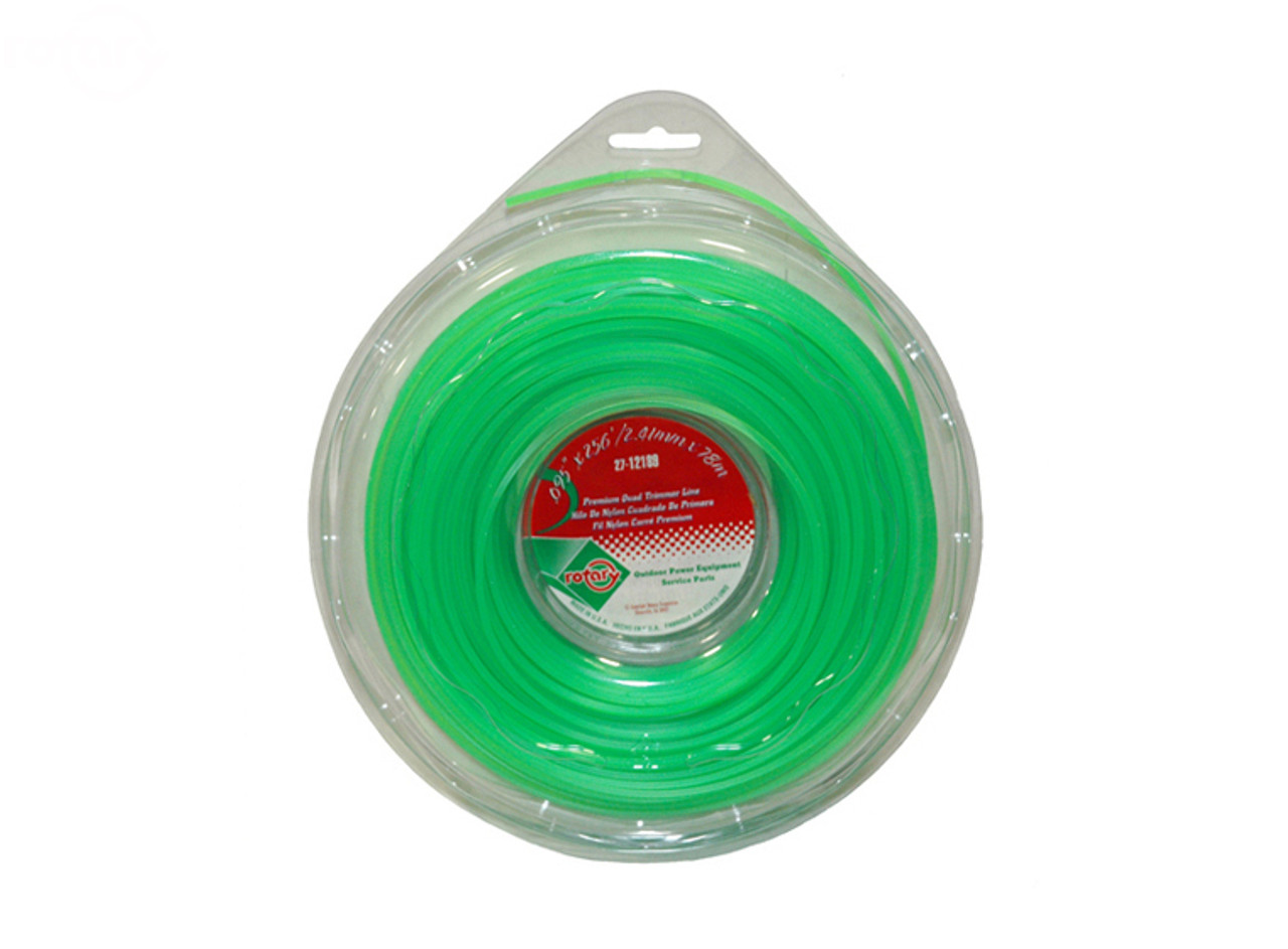 Trimmer Line .095 256' Lge Donut Quad Green