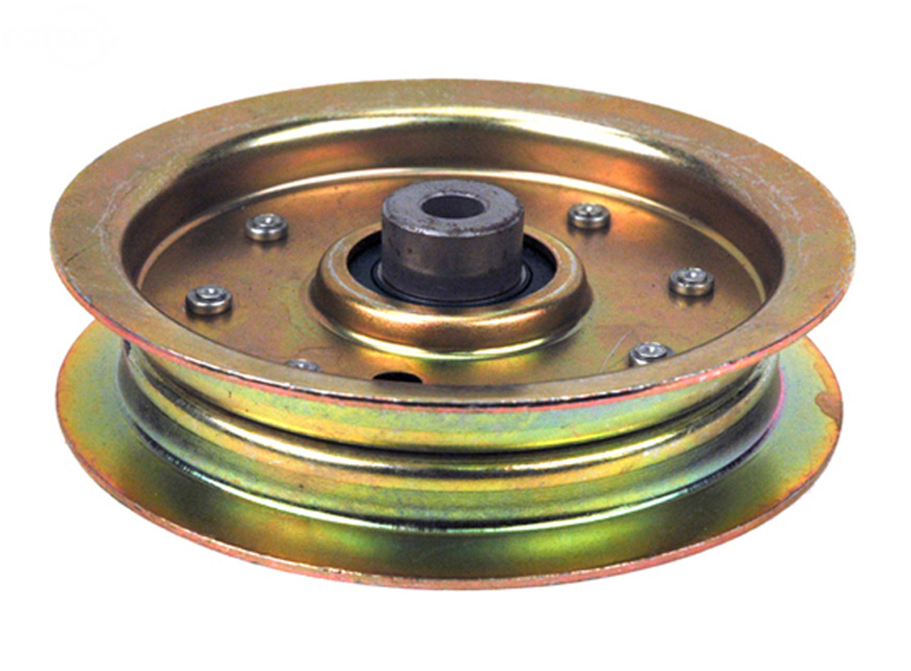 Flat Idler Pulley 3/8" X 4.88"