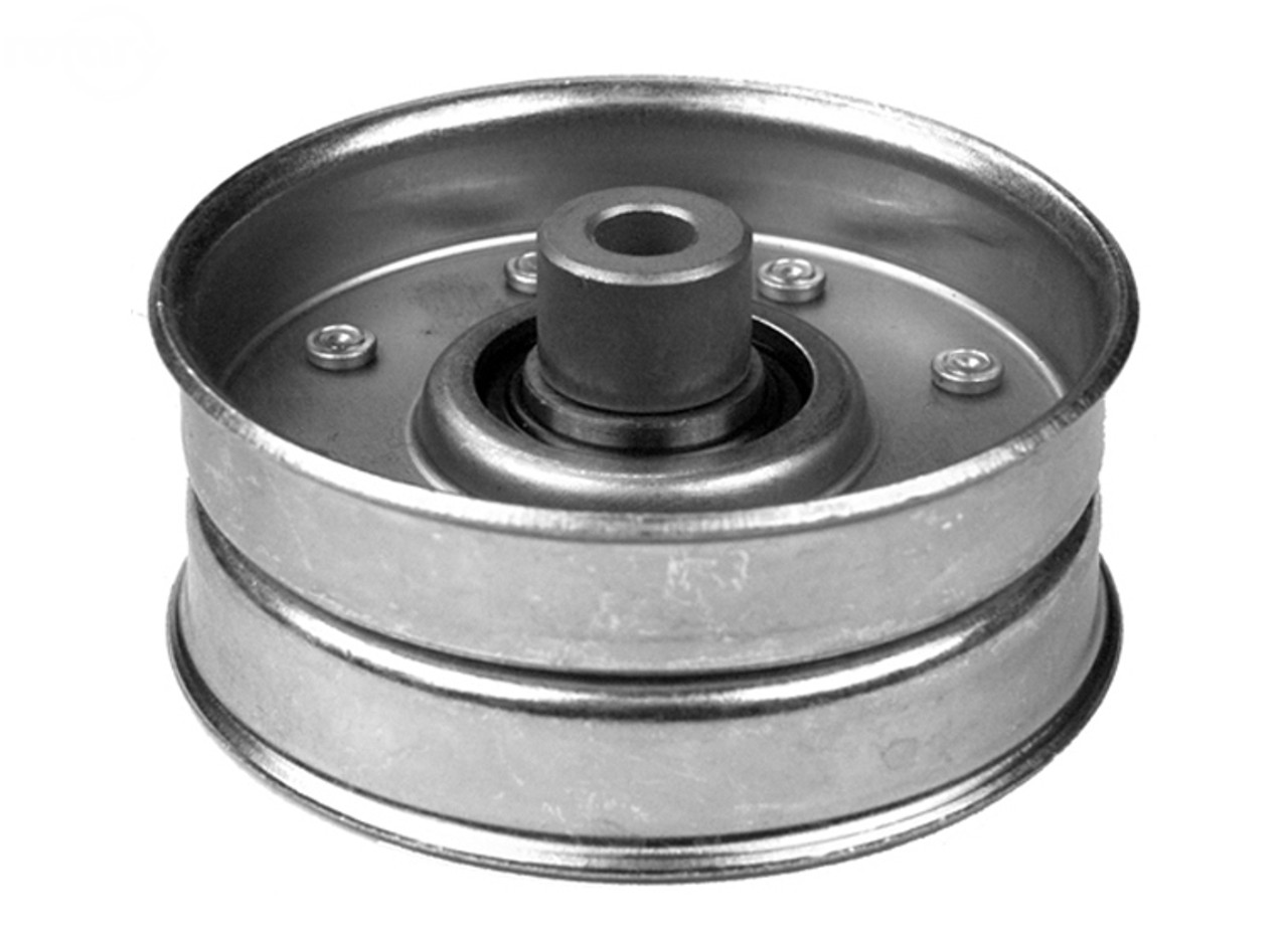 Flat Idler Pulley 3/8" X 3-3/4" Scag