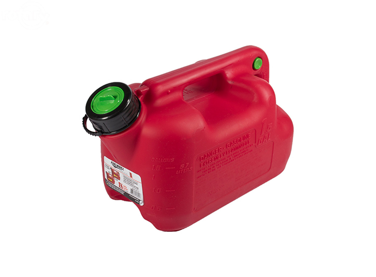 Fuelworx 1-1/2 Gallon Stackable Gas Can