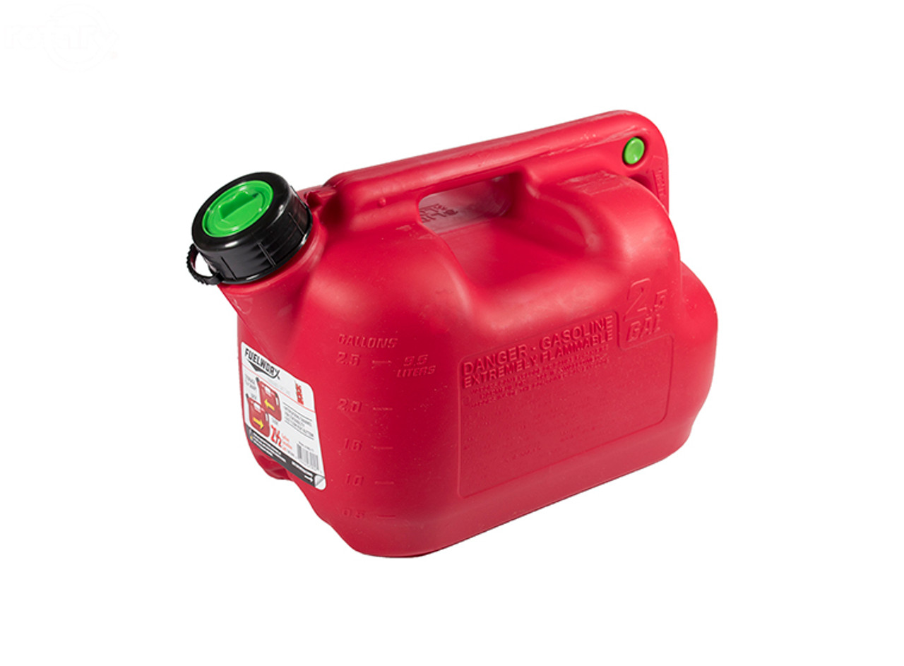 Fuelworx 2-1/2 Gallon Stackable Gas Can