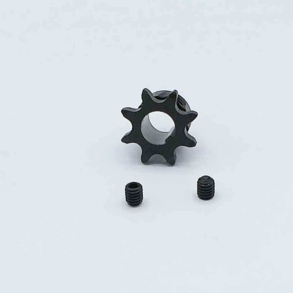 8 tooth 5/8" Bore #40 Chain Jackshaft Sprocket