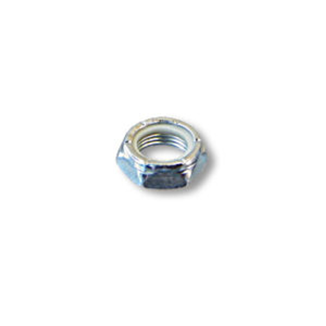 Axle Lock Nut 3/4-16 Thin, Nylon Insert, Zinc Plated