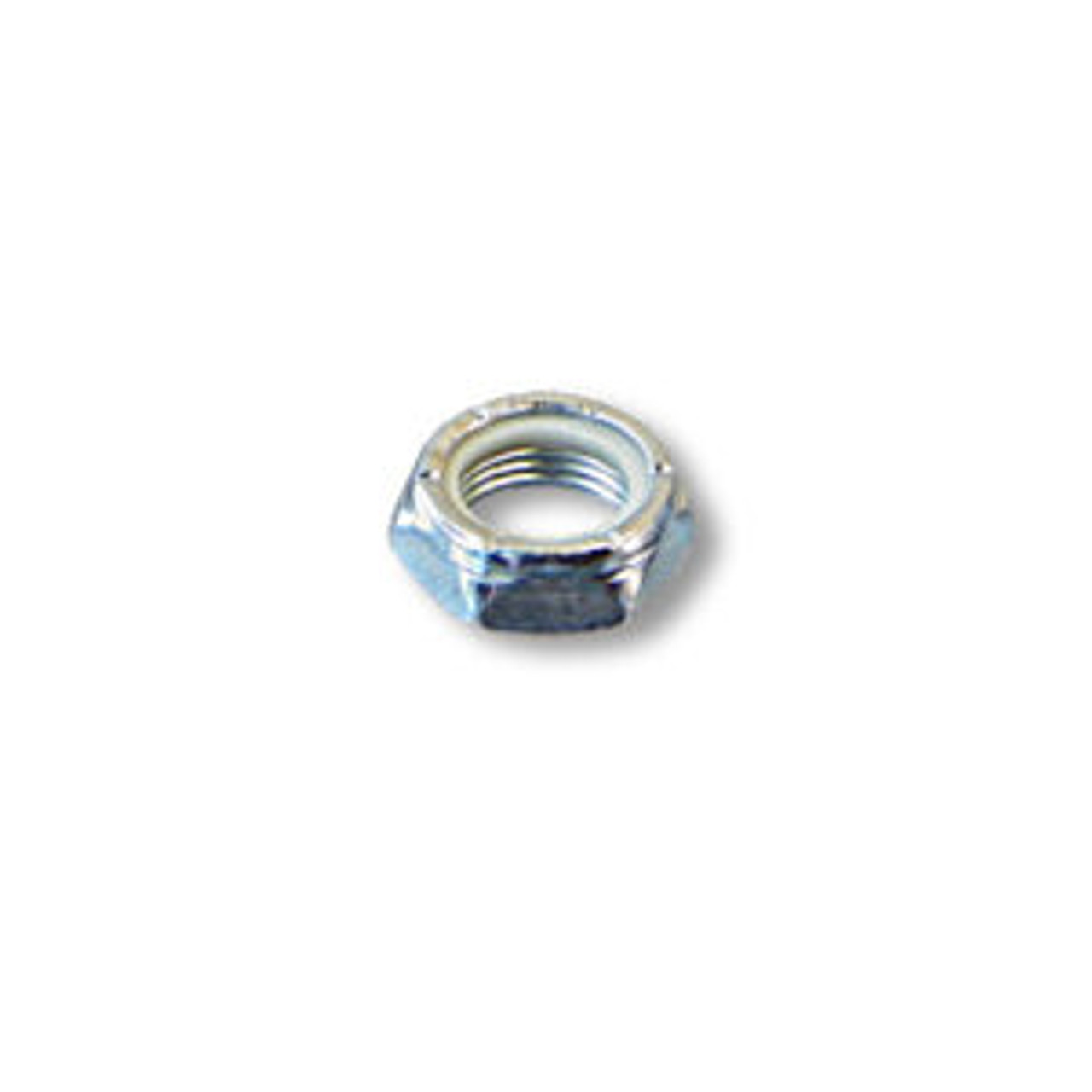 Axle Lock Nut 3/4-10 Thin, Nylon Insert, Zinc Plated