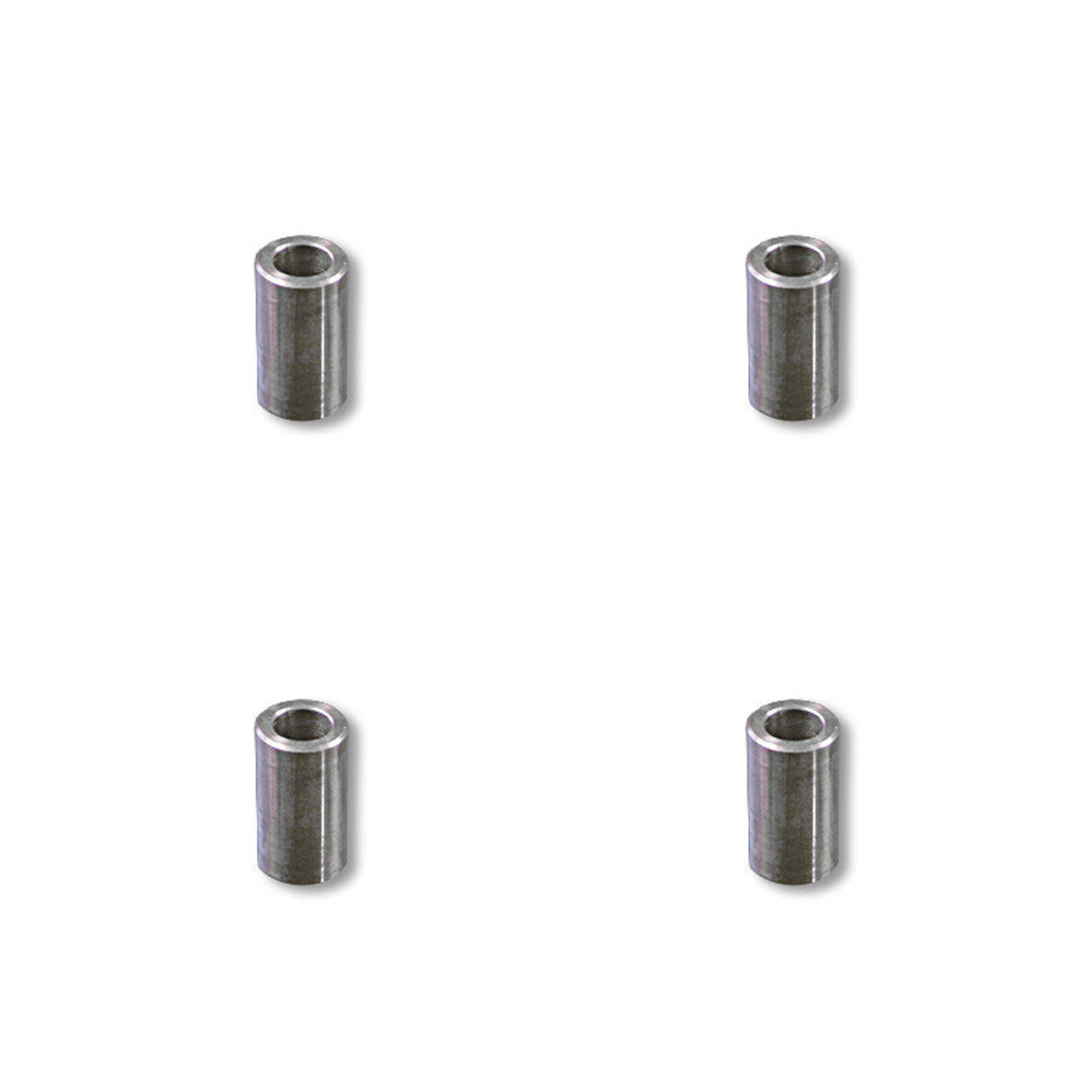 (4) Steel Bushing Spacers 1" OD X 5/8" ID X 1-7/8" Length