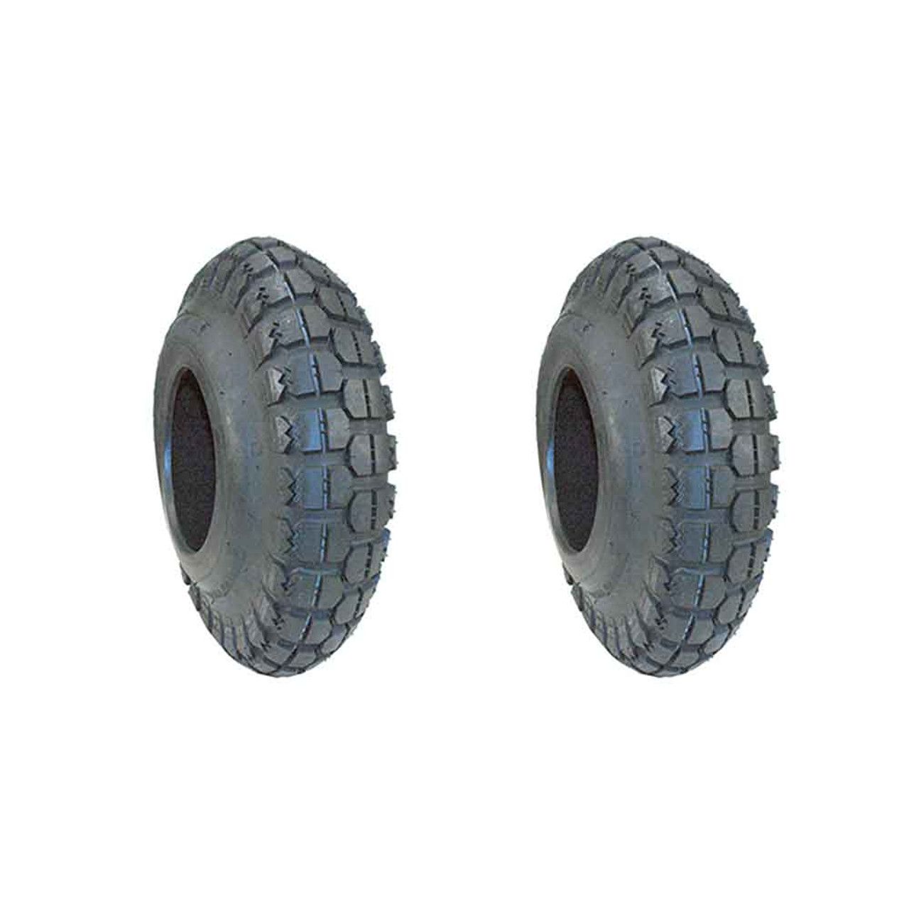 (2) Knobby Tires 530X450X6 (5.30X4.50X6) 2Ply Cheng Shin