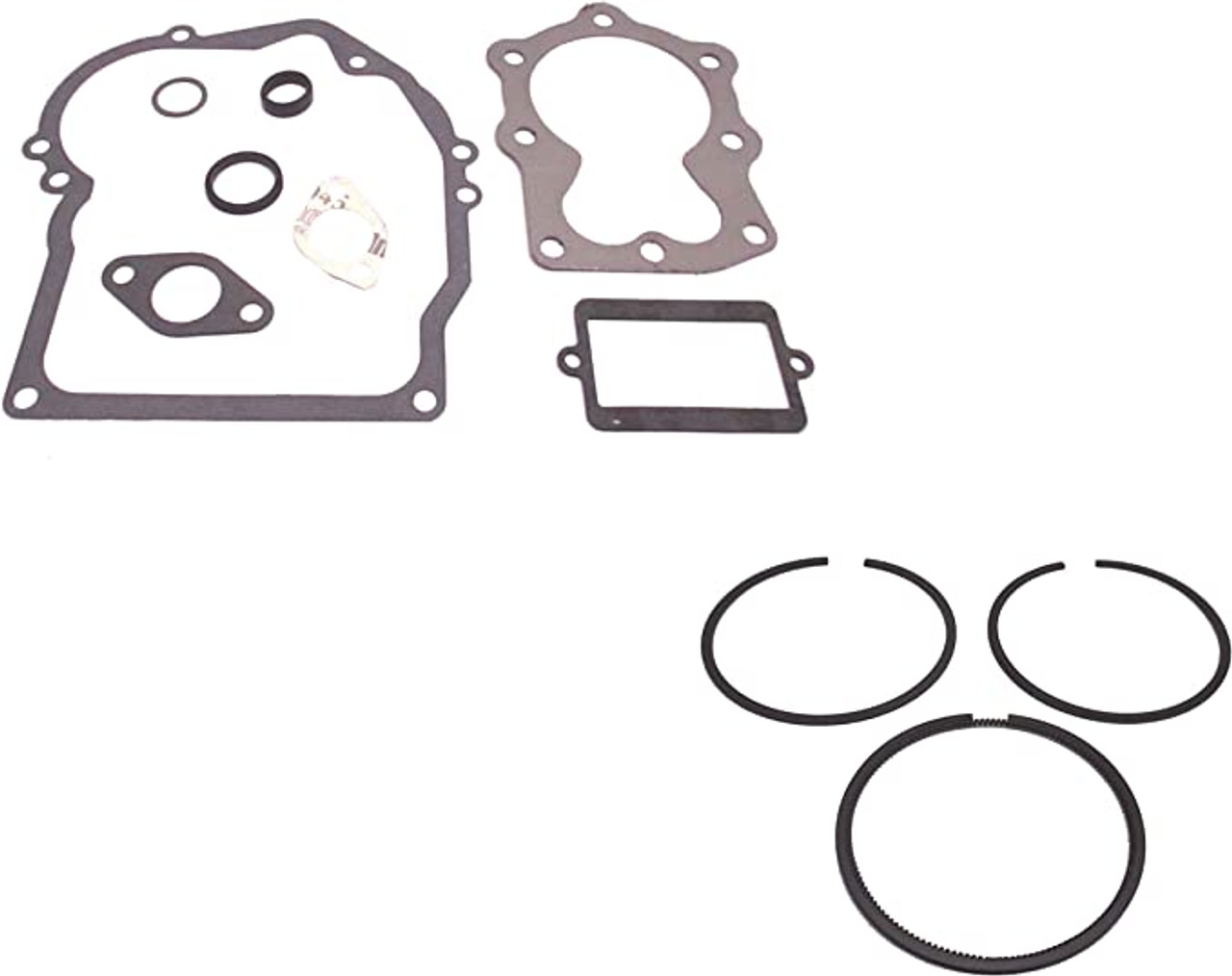 Tecumseh OEM 37613A Gasket Set & 40006 STD Piston Ring Kit  LEV 115 120 LV195