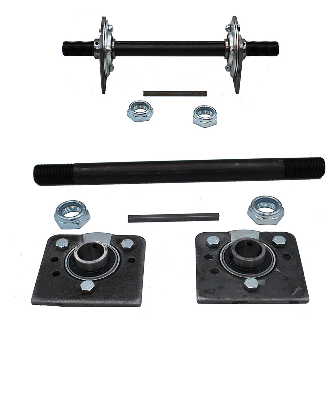 1" Drag Racing Mini Bike Axle Kit