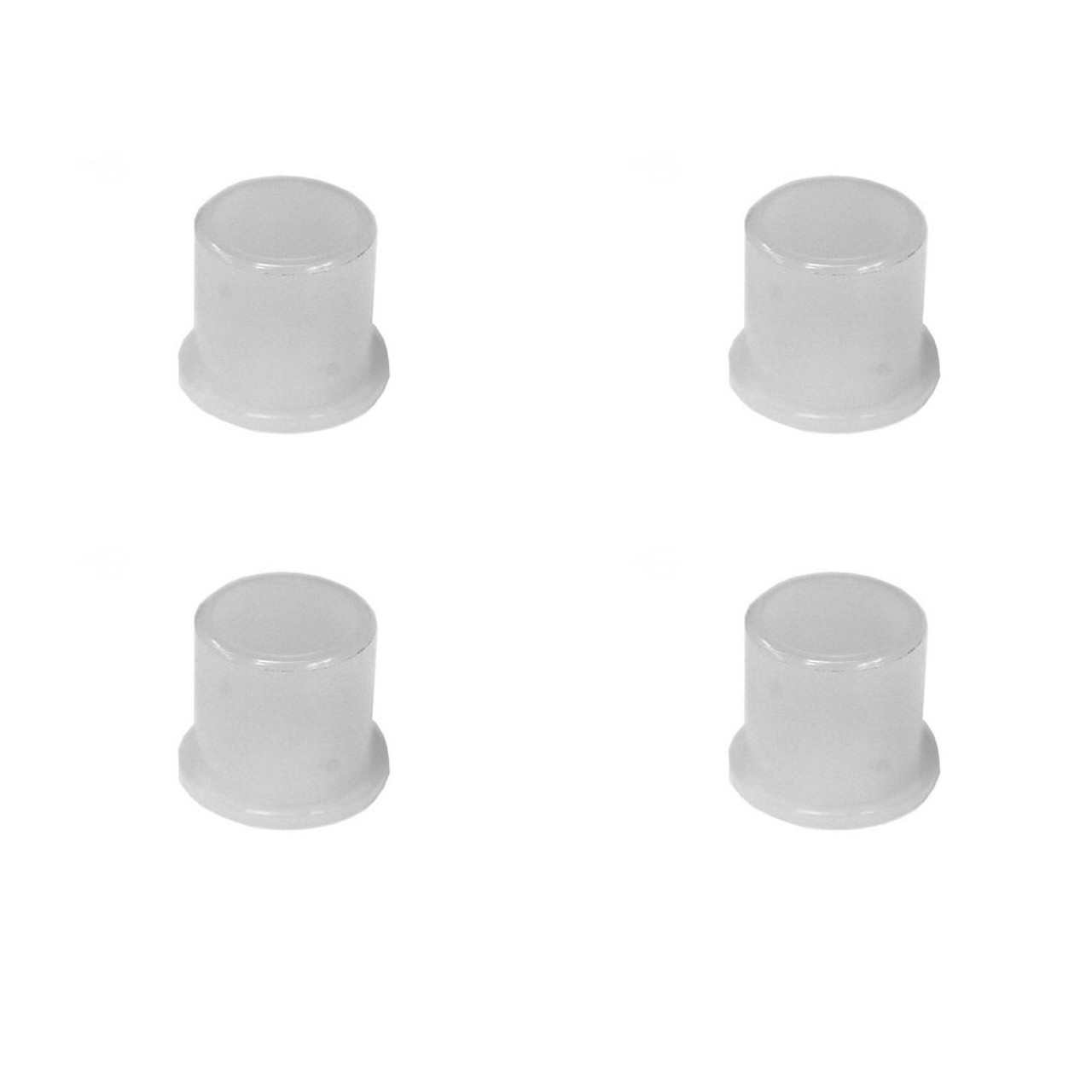 (4) Nylon Wheel Bushing 1/2 X 5/8 x 5/8" L Lawn Mower Snow Blower