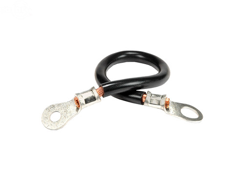 Battery Cable 8" Black 1940