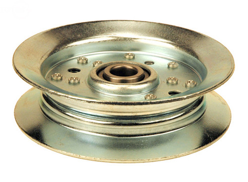 Flat Idler Pulley 4" 13413