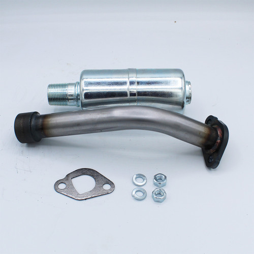 Predator 212cc Mud Boat MoTor Exhaust Pipe Header Muffler Predator 212cc Mud Boat MoTor Exhaust Pipe Header Muffler