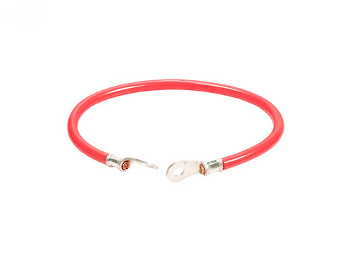 Battery Cable 12" Red