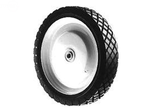 Steel Wheel 7 X 1.75 Snapper (Painted White) Steel Wheel 7 X 1.75 Snapper (Painted White)