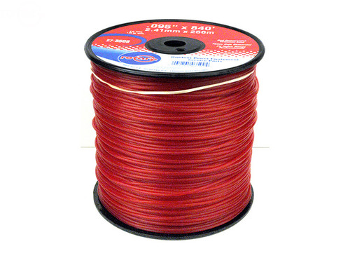 Trimmer Line .095 3Lb Spool Red Commercial Trimmer Line .095 3Lb Spool Red Commercial