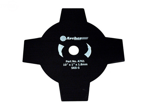 Brush Blade 10" X 1" 4T Brush Blade 10" X 1" 4T