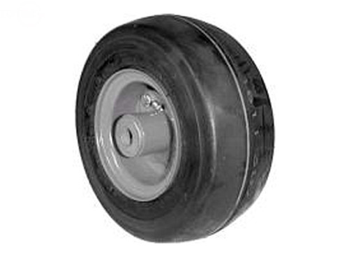 Caster Wheel Assembly 9X350X4 (9 X 350 - 4) 4Ply Bobcat (Red)