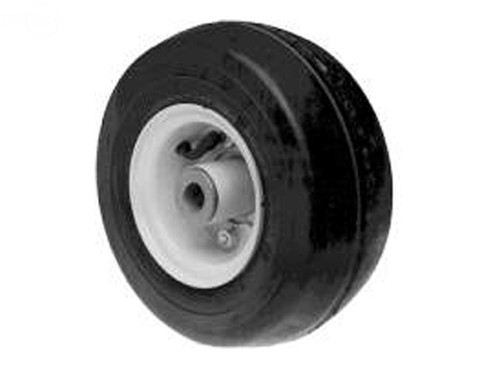 Caster Wheel Assembly 9X350X4 (9X350-4) 4Ply Gravely (White) Caster Wheel Assembly 9X350X4 (9X350-4) 4Ply Gravely (White)