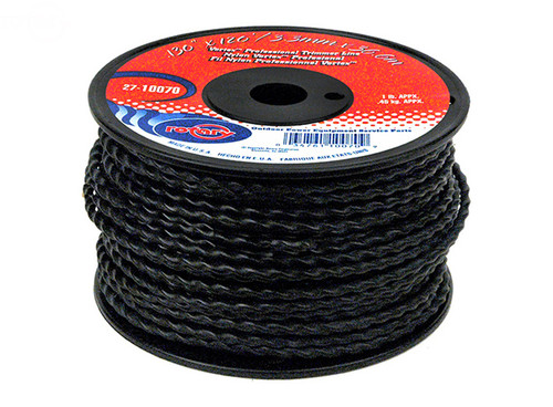 Trimmer Line Vortex .130X120' Small Spool