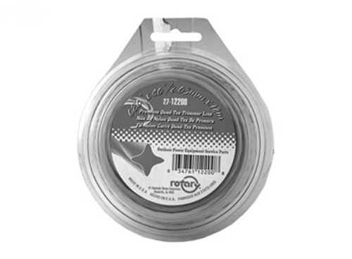 Trimmer Line .095 32' Loop Quad-Tex Twist Green