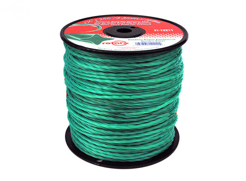 Trimmer Line .130 360' Med Spool Quad-Tex Twist Green Trimmer Line .130 360' Med Spool Quad-Tex Twist Green