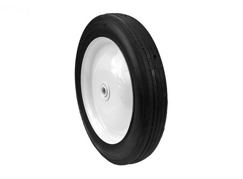 Steel Wheel 10 X 1.75  (Painted White)