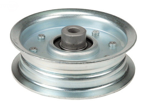 Flat Idler Pulley 4"