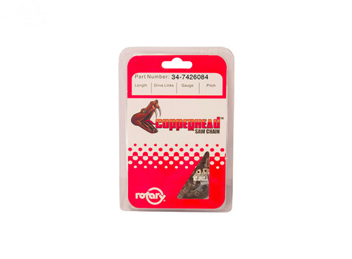 .050 3/8 Std 84 Lks Semi Chisel Without Bumper Link