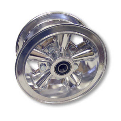 6" Aluminum Astro Wheel - 3" Wide, With 3/4" Sealed Ball Bearing