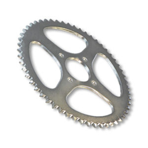Steel Sprocket #35 Chain , 60 Tooth , 2.875" Bolt Circle , 4 Holes@.3125", 2" Bore, P5263 Bolt Pattern