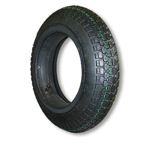 350 X 10 Studded Tire, 4 Ply, 3.7" Wide, 17.5" OD