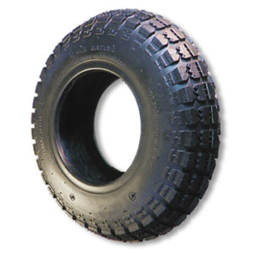 410/350 X 4 Universal Tire, 4 Ply, 3.5" Wide, 10.5" OD