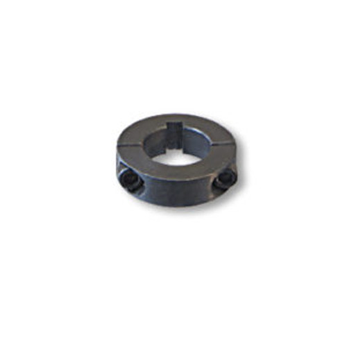 Split Steel Collar 1-1/4" ID X 2" OD X 1/2" Wide, 1/4" Keyway