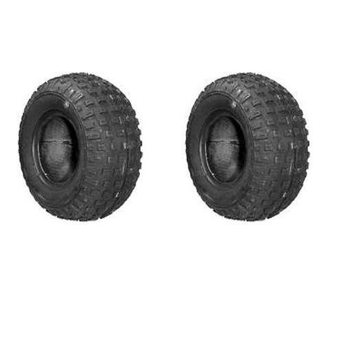 (2) 145X70X6 Knobby 2Ply Cheng Shin Tires