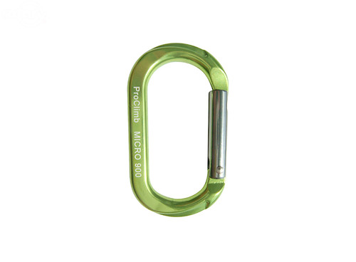 Straight Gate Oval Carabiner