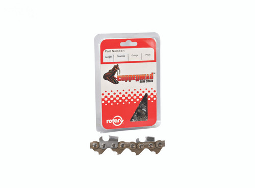 .050 3/8 Std 91 Lks Full Chisel Without Bumper Link