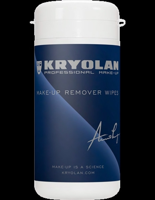 Kryolan Professional Make-Up Make-up Remover Wipes