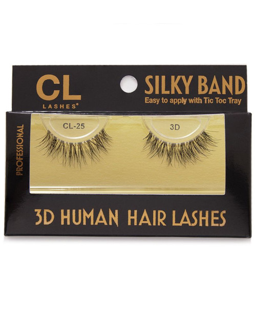 CL-25 3D Human Hair Lashes