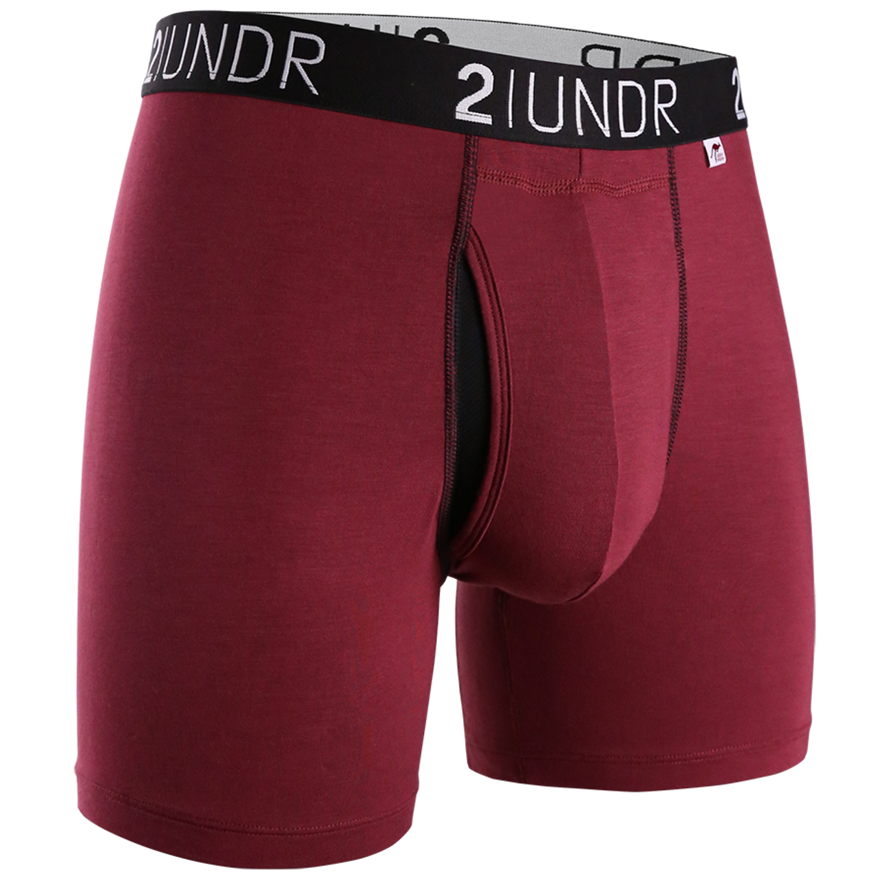 Swing Shift Boxer Brief - Grey/Blue – 2UNDR