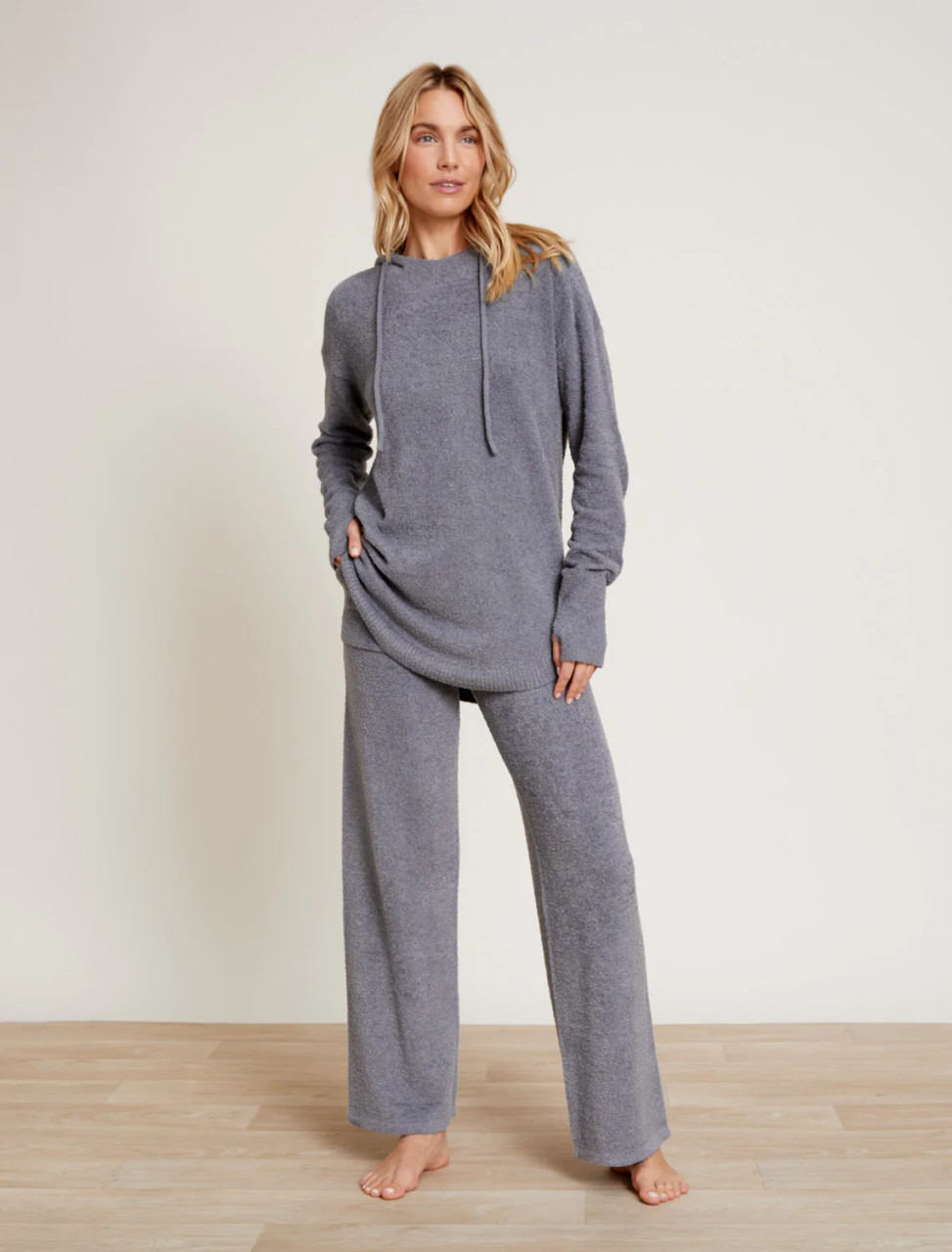 CozyChic Lite® Shirttail Hooded Pullover by Barefoot Dream