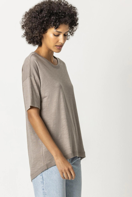 Lilla P Hi-low elbow sleeve tee Lilla P Hi-low elbow sleeve tee
