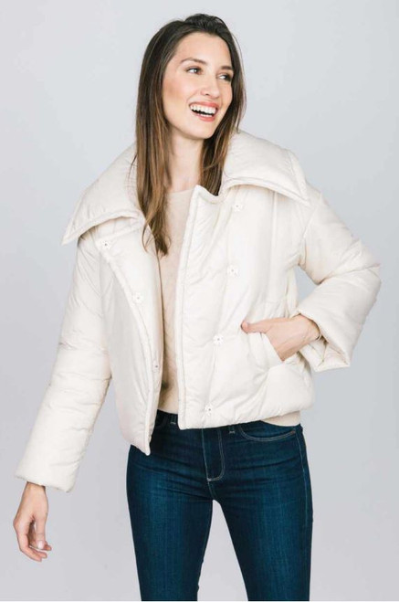 Cropped Puffer Jacket