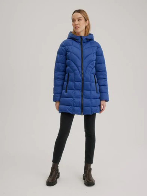 2-Way Stretch Coat with Hood