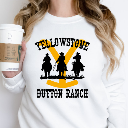 Yellowstone Dutton Ranch Logo Sweatshirt